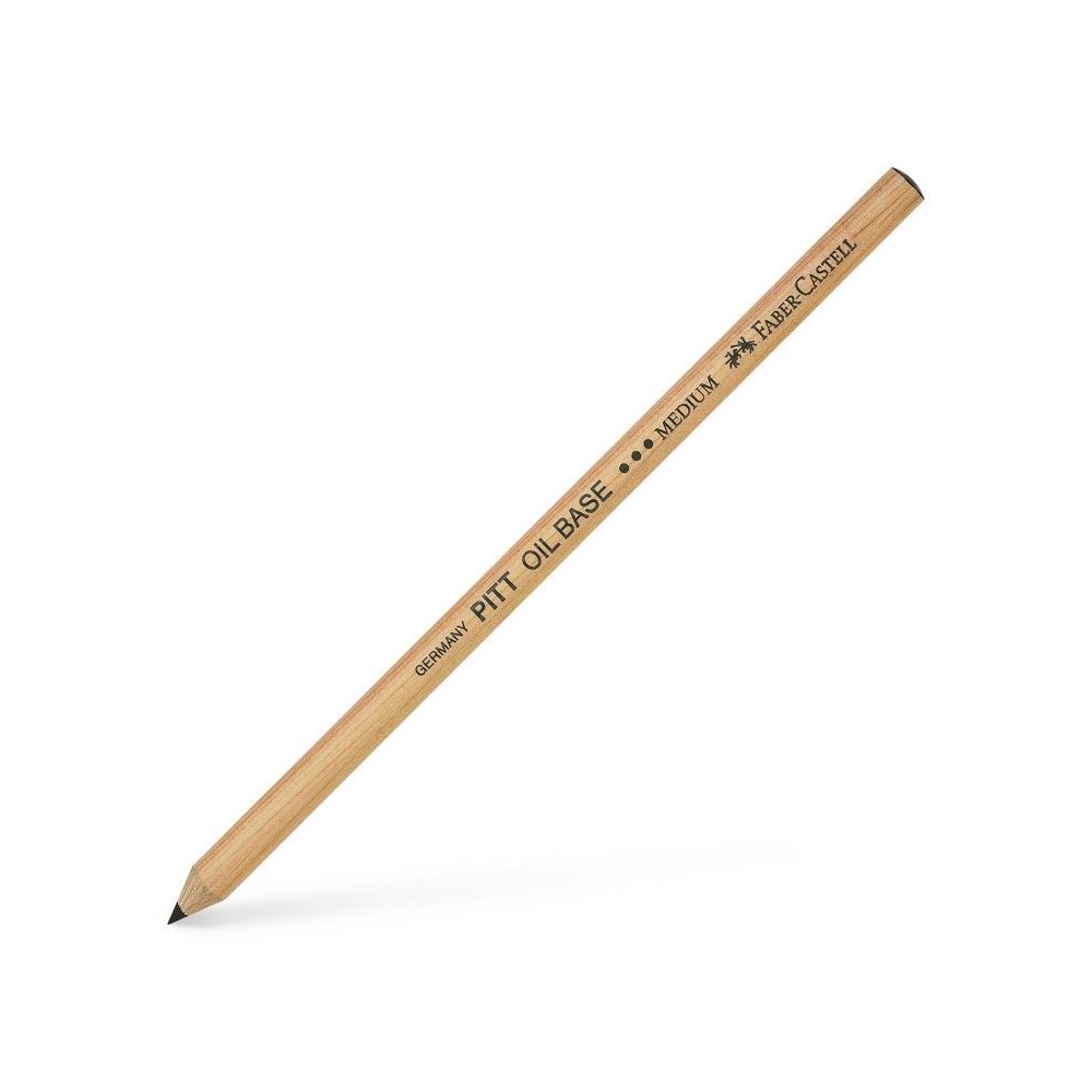 Lápiz Negro Pitt Oil base Medium Faber Castell