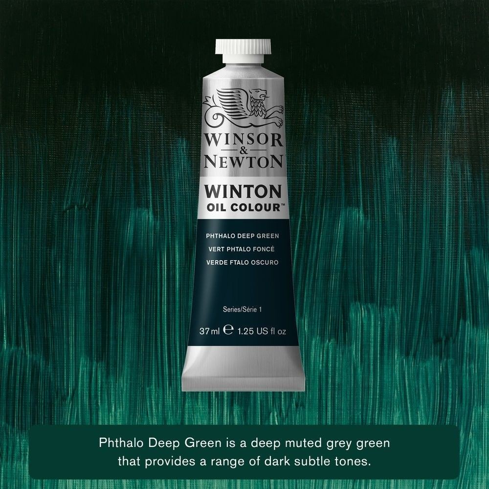 Oleo Winsor&Newton Verde Ftalo Oscuro 37ml