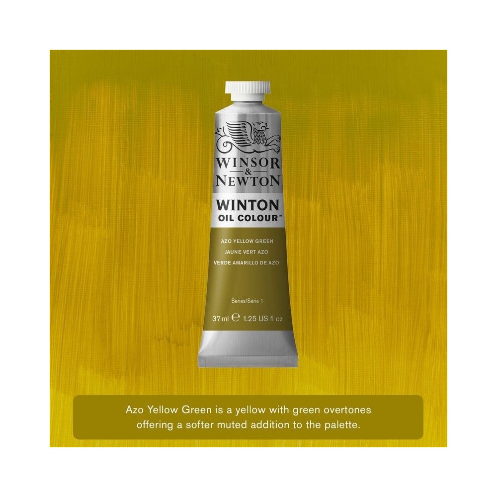Oleo Winsor&Newton Verde Amarillo Azo 37ml