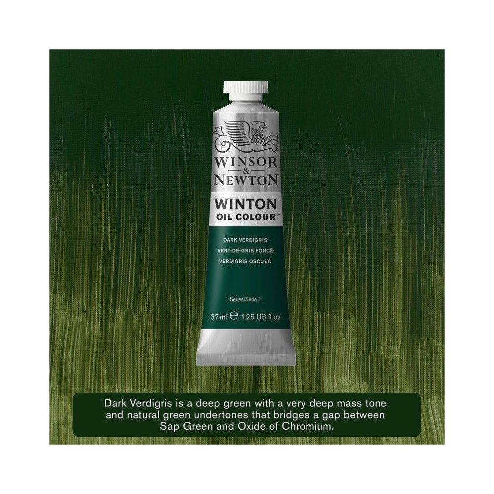 Oleo Winsor&Newton Verdigris Oscuro 37ml