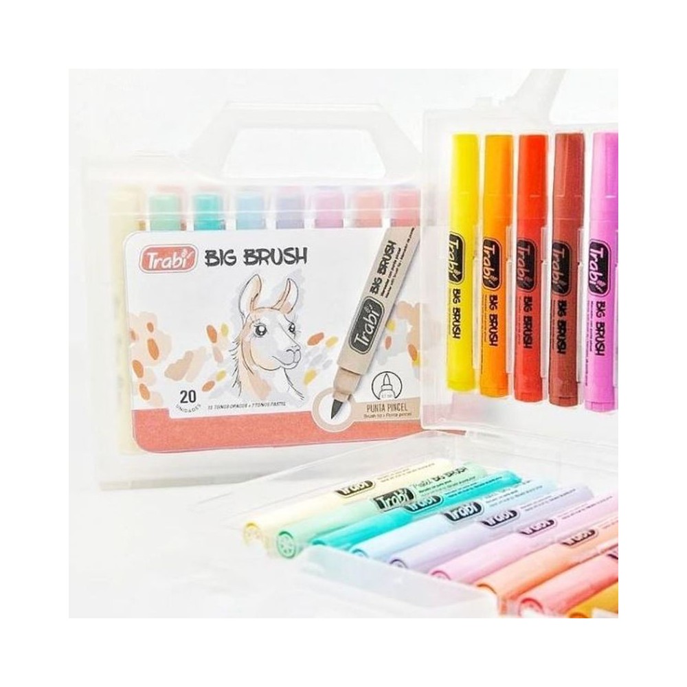 Valija Trabi Big Brush 20 unidades