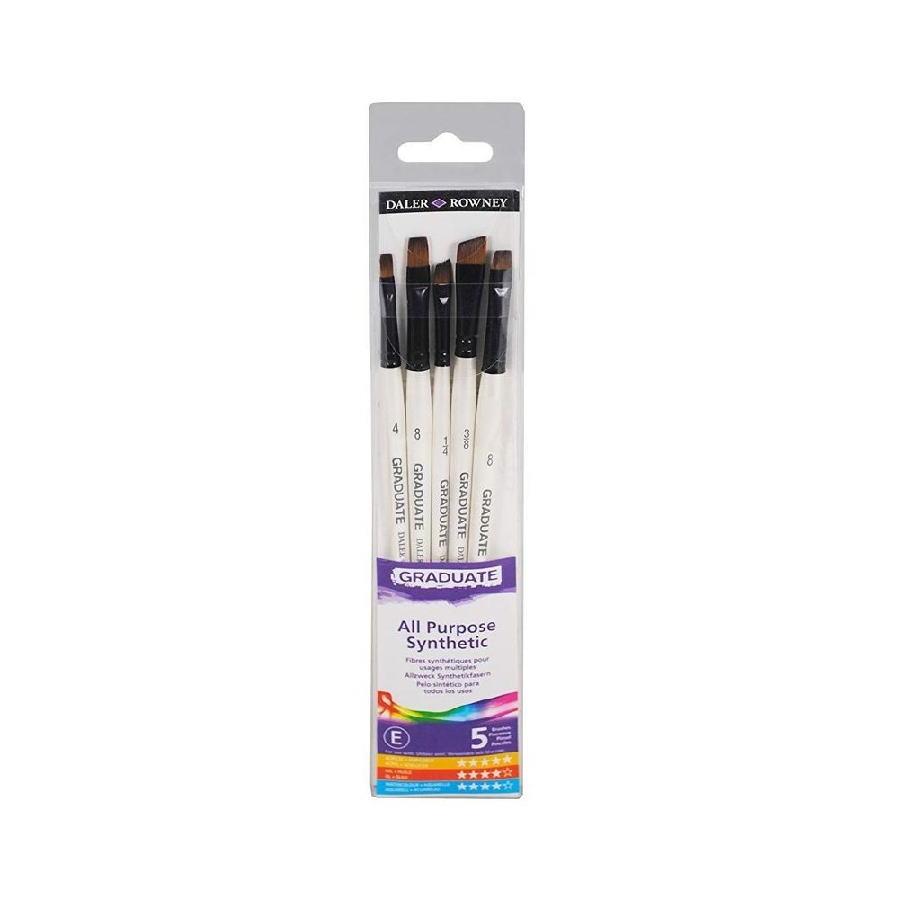 Set pinceles Graduate Daler Rowney planos