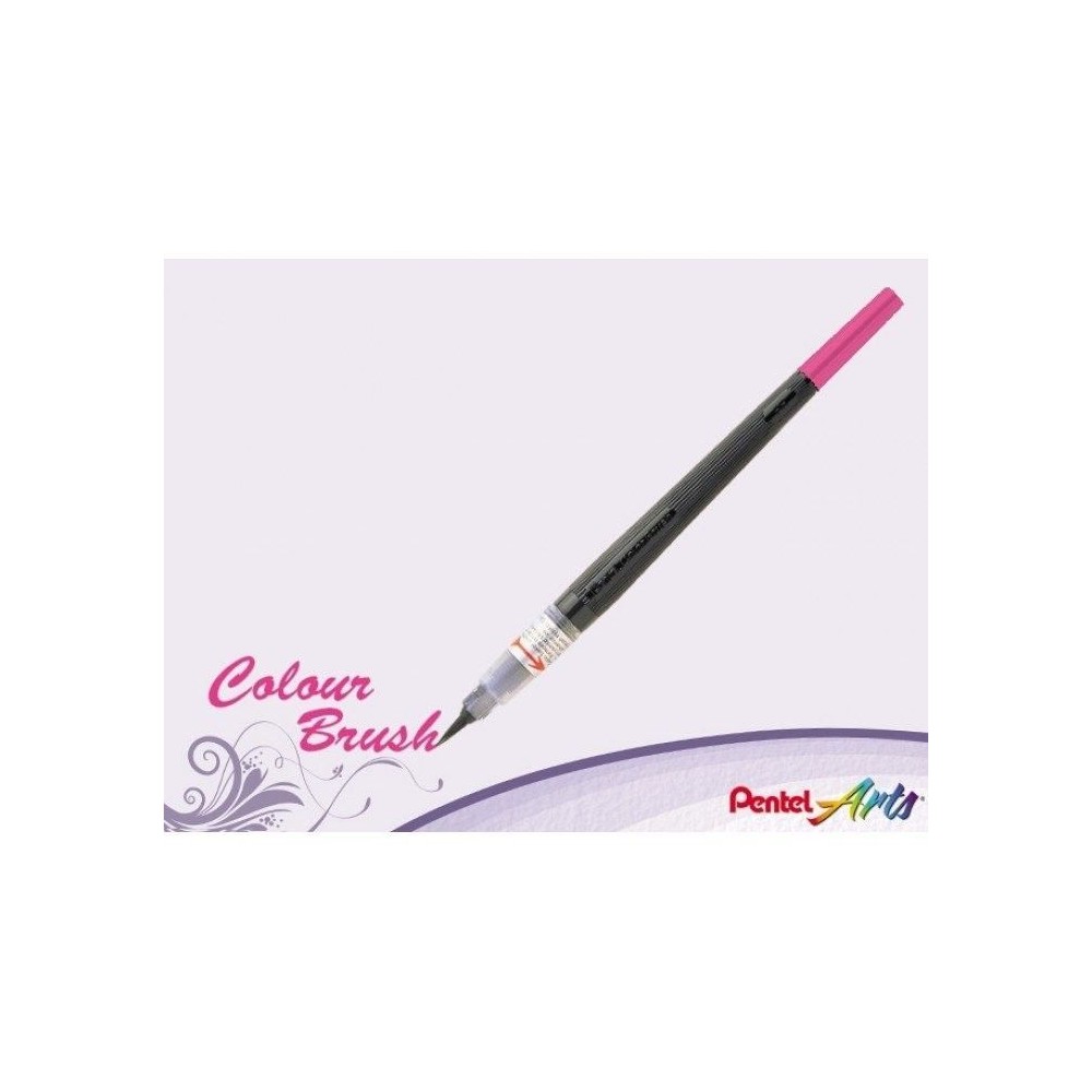Marcador BrushColor Pentel Rosa