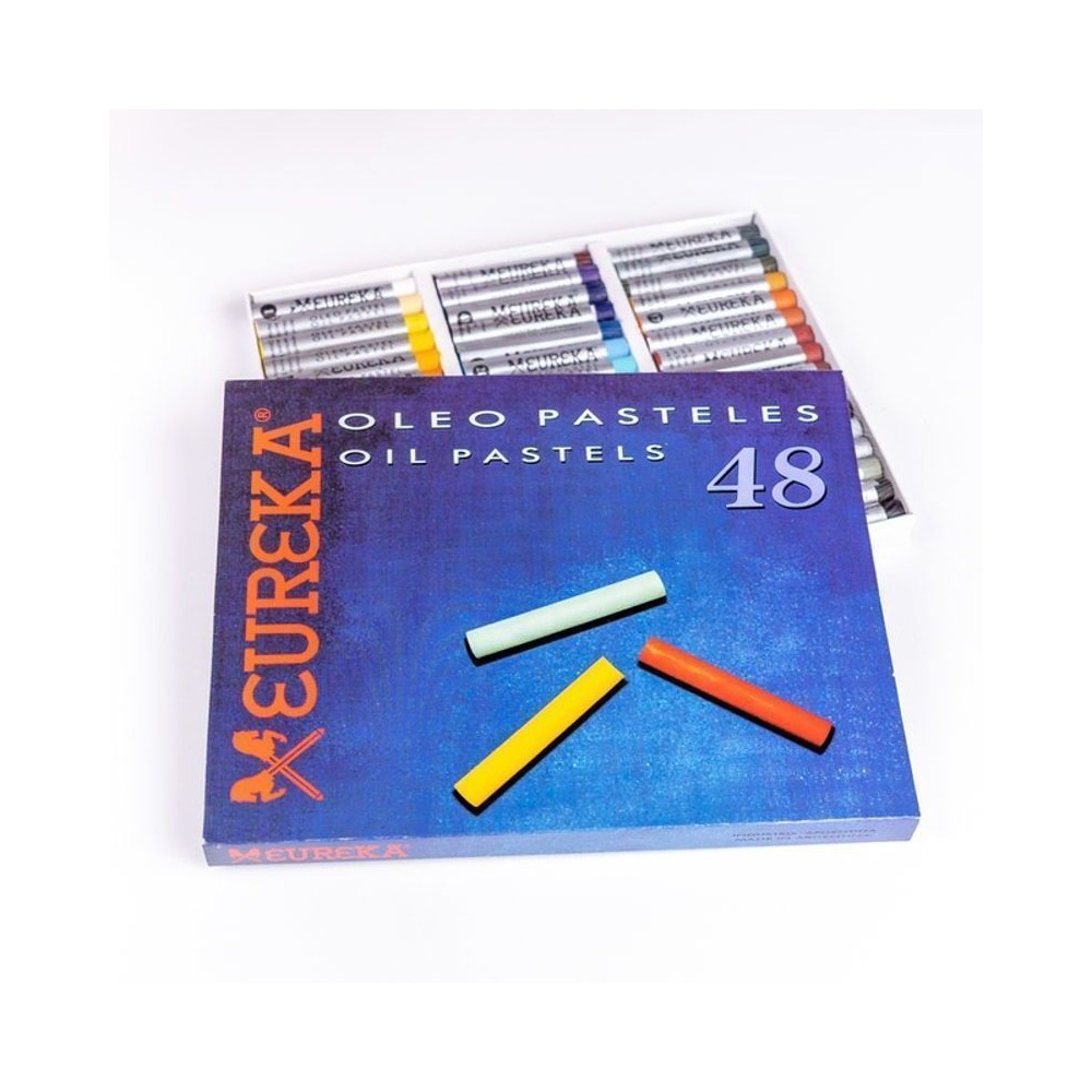 Pastel al óleo Eureka 48 unidades
