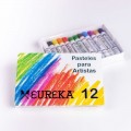 Pastel tiza Eureka 12 unidades