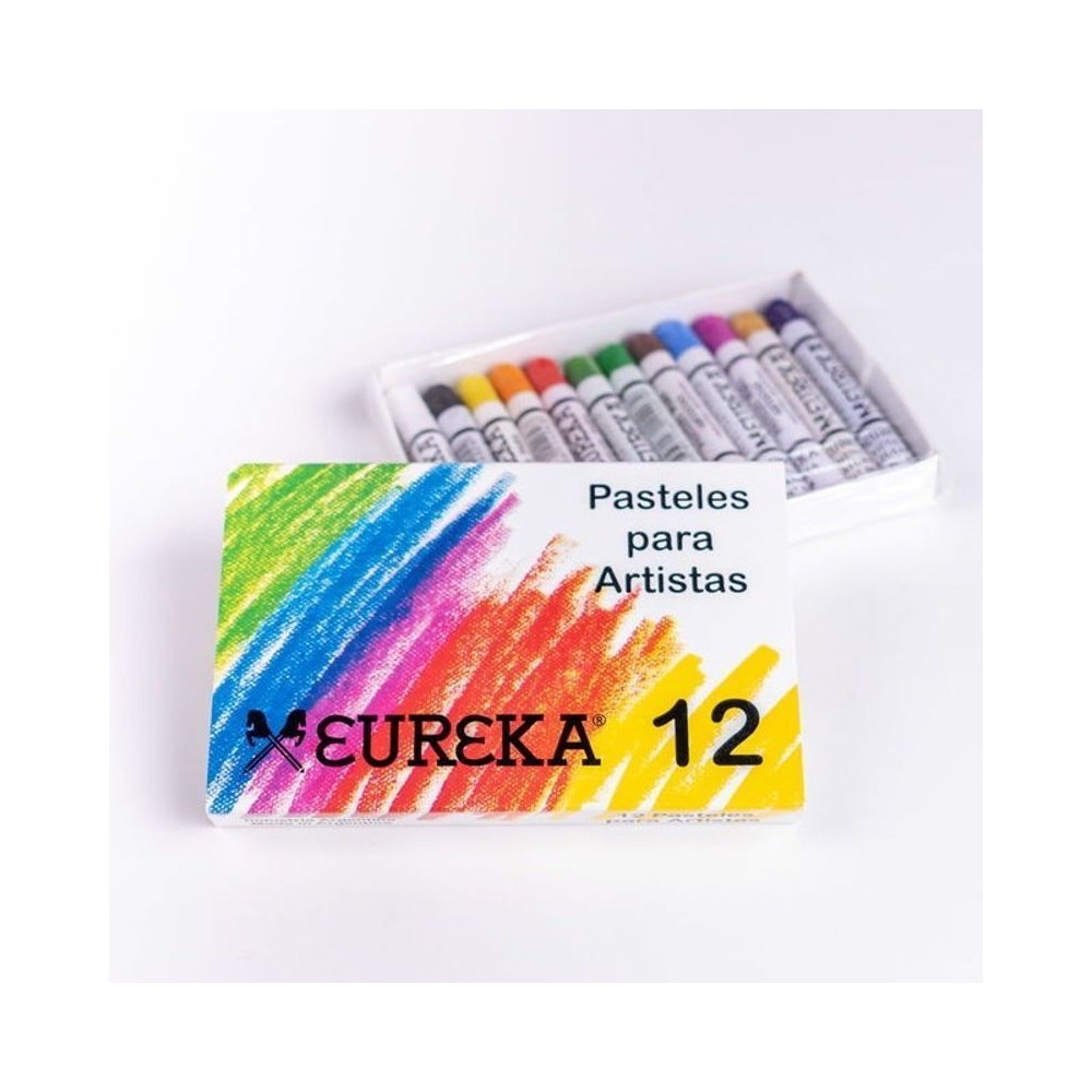 Pastel tiza Eureka 12 unidades