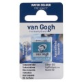 Acuarela en pastilla Van Gogh Azul turquesa