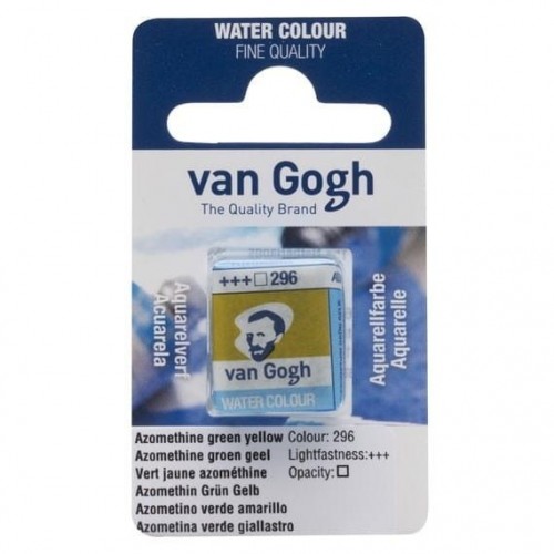 Acuarela en pastilla Van Gogh Azometino verde A