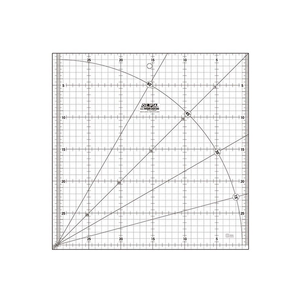 Regla acrílica MQR 30x30 Olfa