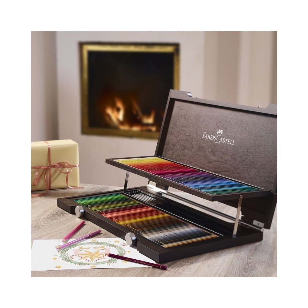 Estuche de madera Polychromos 120 unidades