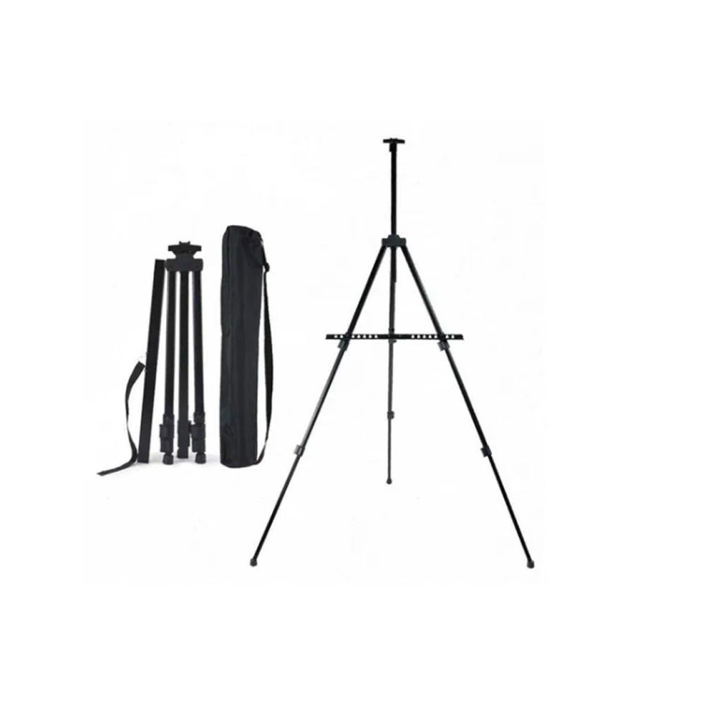 Atril plegable de aluminio en bolso