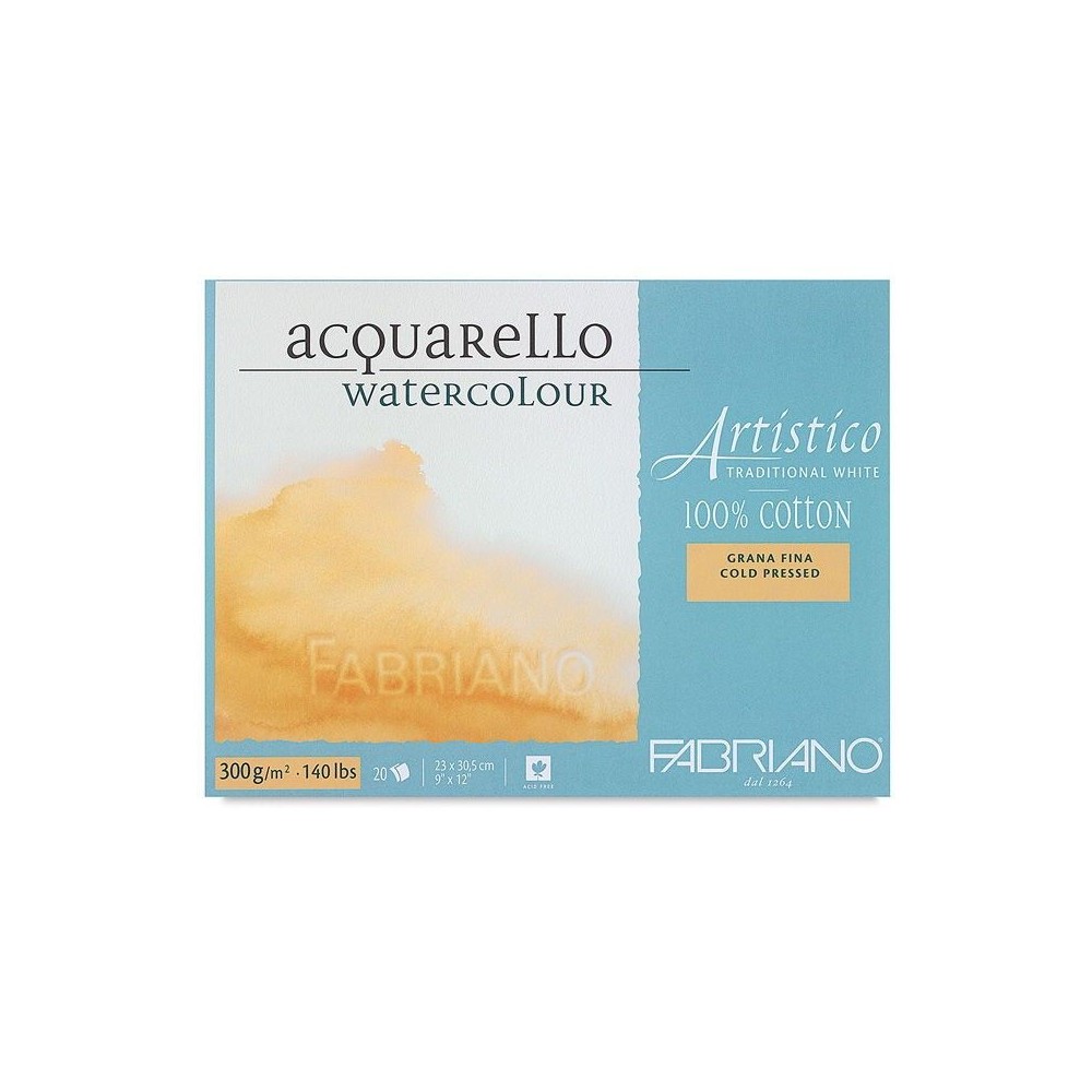 Block Fabriano Artístico 300 grs A4