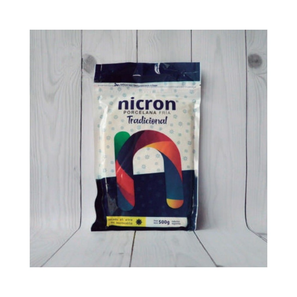 Porcelana fría Nicron Tradicional 500grs