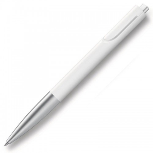 Bolígrafo Lamy Noto Plata y Blanco