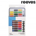 Acuarelas Reeves 36 pastillas + Waterbrush