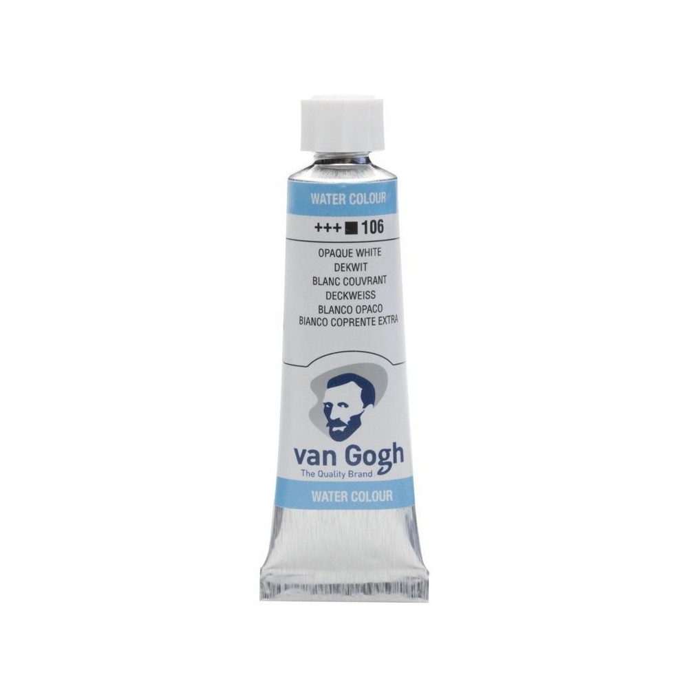 Acuarela Van Gogh blanco opaco