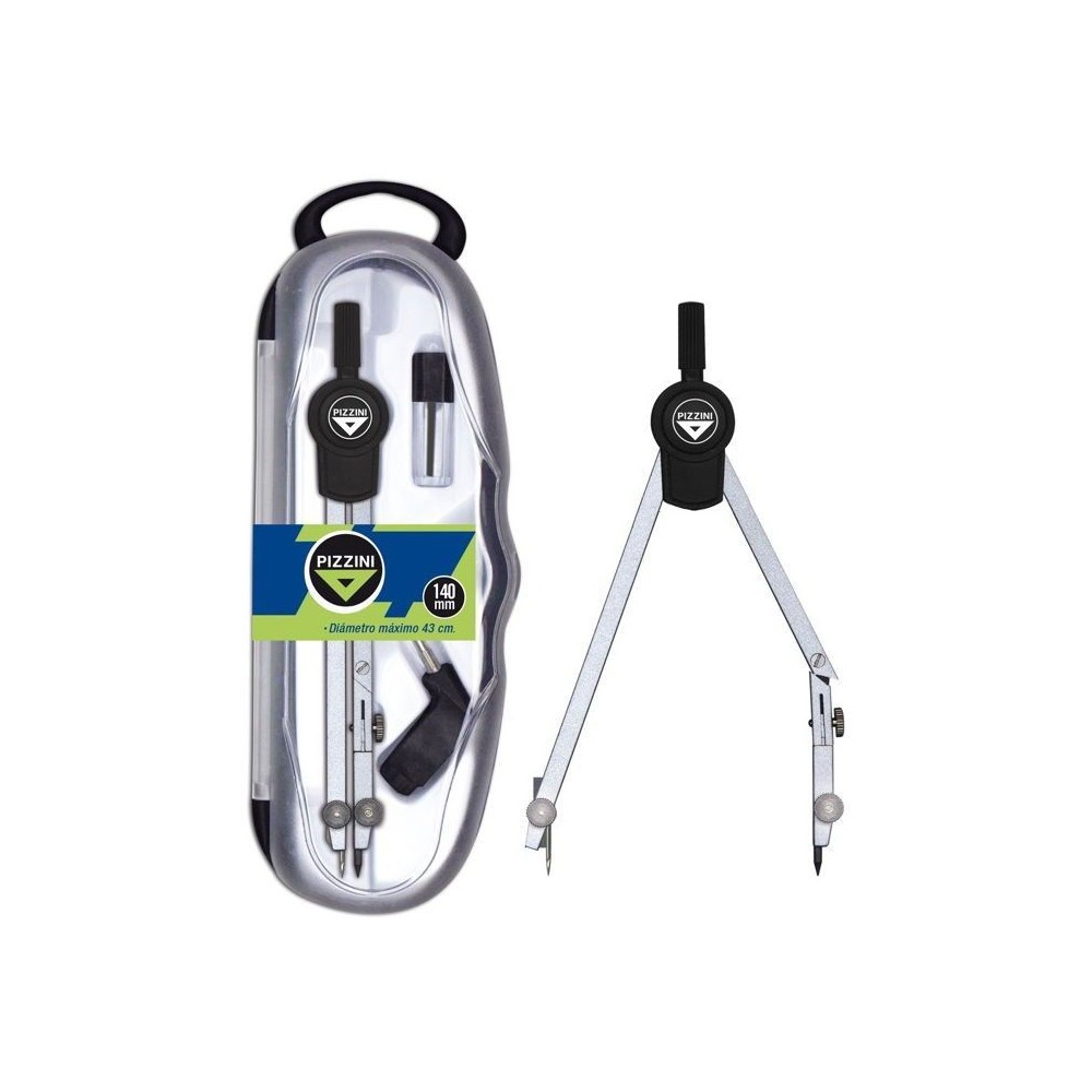 Compas Técnico Pizzini 140mm + Adaptador