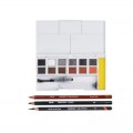 Acuarelas Mixtas Tonos y sombras Derwent