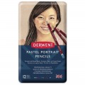 Lápices pastel Retrato Derwent 12 unidades