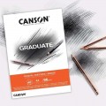 Block Canson Graduate Croquis A4 96grs 40hjs