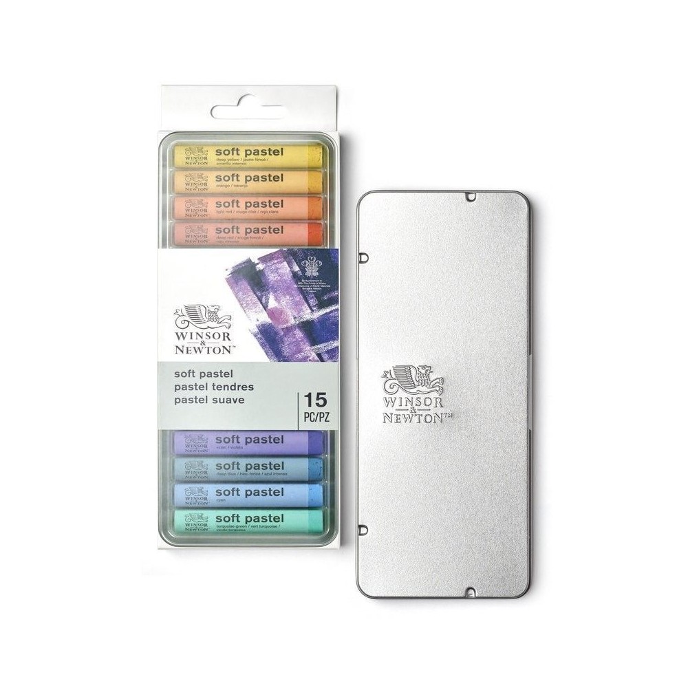 Soft Pastel Winsor&Newton 15 unidades