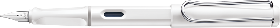 Pluma Lamy Safari M blanco