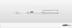 Pluma Lamy Safari M blanco
