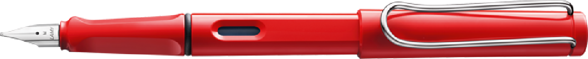 Pluma Lamy Safari M rojo