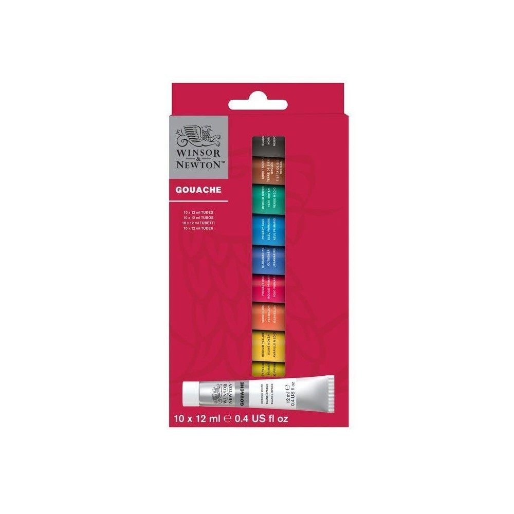 Set Gouache W&N 10 unidades