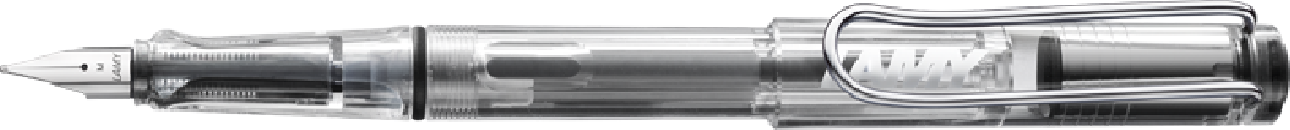 Pluma Lamy Vista Transparente M