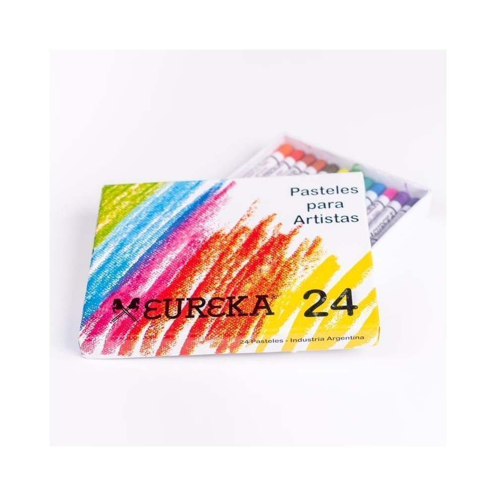 Pastel Tiza Eureka 24 unidades