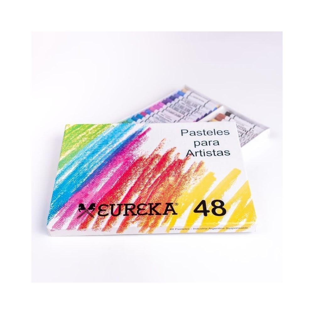 Pastel Tiza Eureka 48 unidades