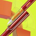 Set Lamy Al-Star Glossy red + paper
