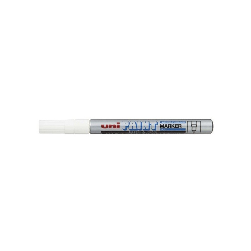 Marcador UniPaint PX-203 Plata