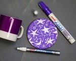 Marcador UniPaint PX-203 Plata